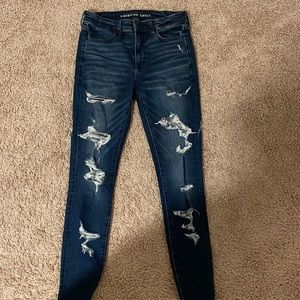 American eagle super stretch high rise jegging barely worn